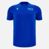T-shirts de algodão de viagem para jogadores adultos Italbasket 2025/26 T-shirts de algodão de viagem para jogadores adultos Italbasket 2025/26
