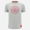 T-shirts de algodão para adultos Unibo Collection Grey Melange T-shirts de algodão para adultos Unibo Collection Grey Melange