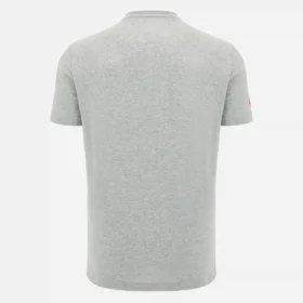 T-shirts de algodão para adultos Unibo Collection Grey Melange