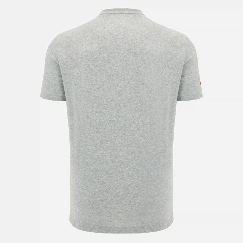 T-shirts de algodão para adultos Unibo Collection Grey Melange T-shirts de algodão para adultos Unibo Collection Grey Melange