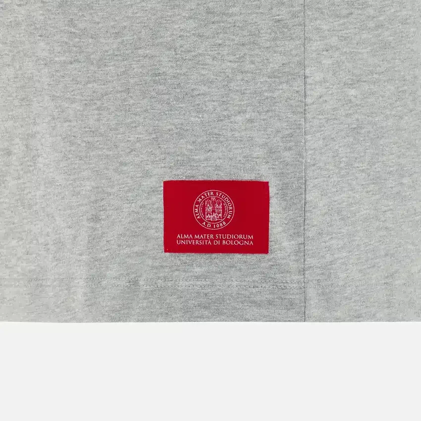 T-shirts de algodão para adultos Unibo Collection Grey Melange T-shirts de algodão para adultos Unibo Collection Grey Melange