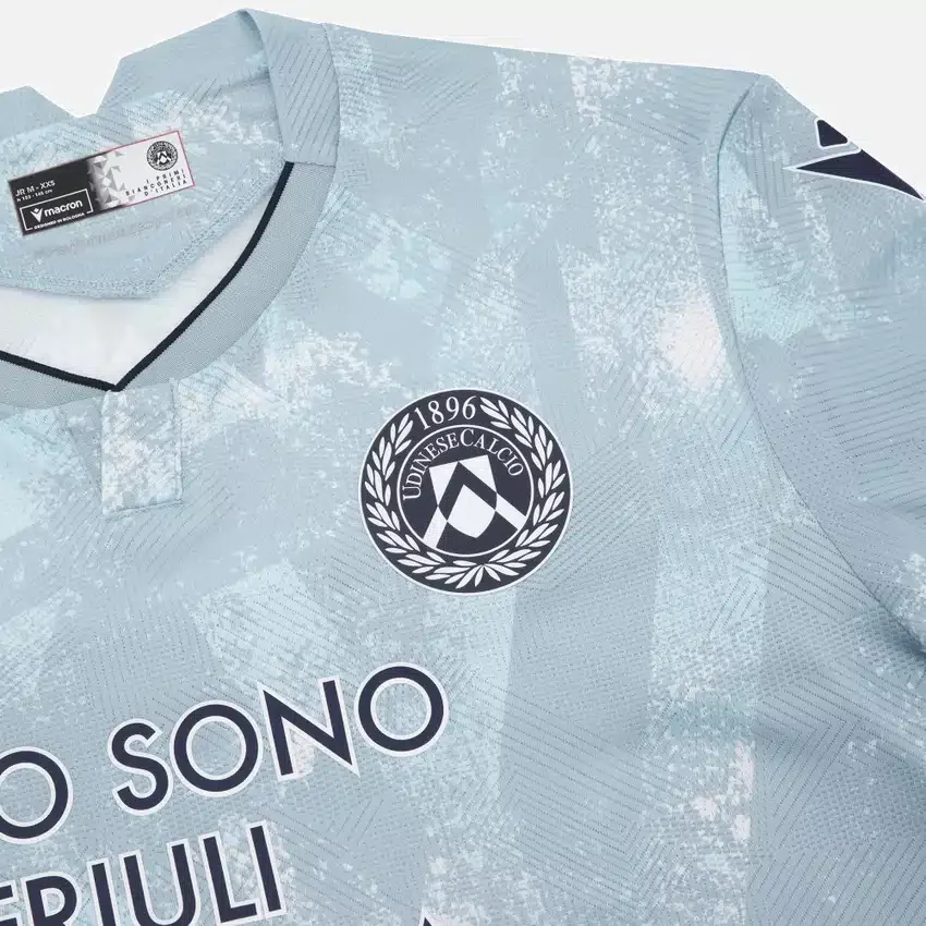 T-shirts de Jogo Fora de Casa Júnior do Udinese Calcio 2025/26 T-shirts de Jogo Fora de Casa Júnior do Udinese Calcio 2025/26