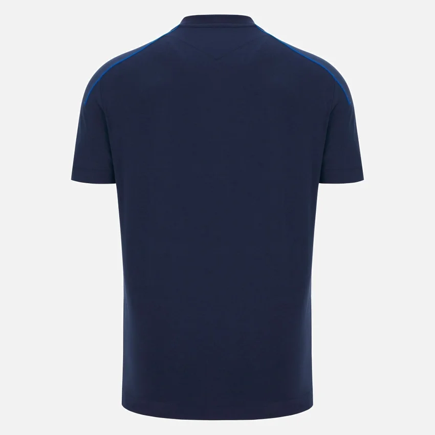 T-shirts de viagem azul-marinho para adultos Auxerre 2025/26 Athleisure T-shirts de viagem azul-marinho para adultos Auxerre 2025/26 Athleisure