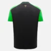 T-shirts desportivos masculinos pretos Automobili Lamborghini Squadra Corse T-shirts desportivos masculinos pretos Automobili Lamborghini Squadra Corse