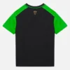 T-shirts esportivas infantis pretas da Automobili Lamborghini Squadra Corse T-shirts esportivas infantis pretas da Automobili Lamborghini Squadra Corse