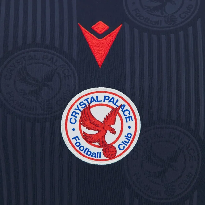 T-shirts Vintage para Adultos do Crystal Palace 2025/26 T-shirts Vintage para Adultos do Crystal Palace 2025/26