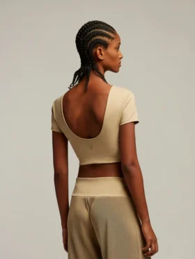 Tops curtos em Lycra Emily