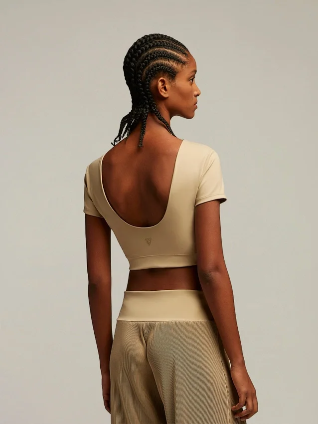 Tops curtos em Lycra Emily Tops curtos em Lycra Emily