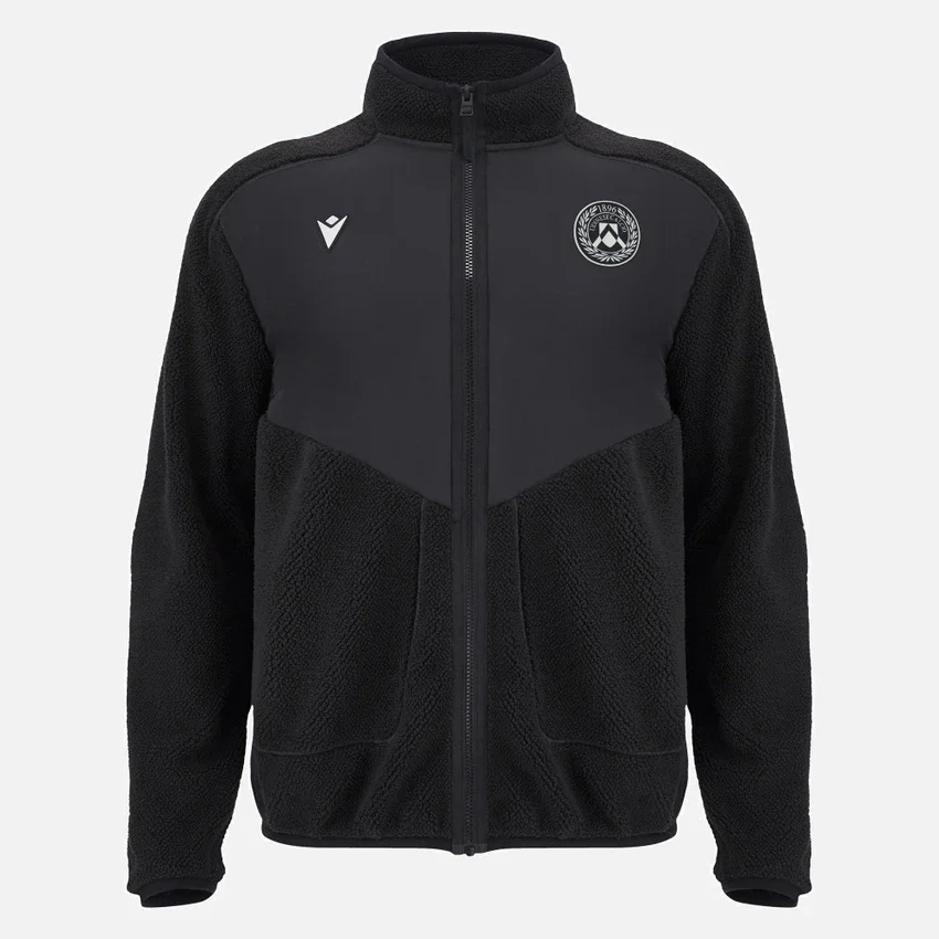 Udinese Calcio 2025/26 Casaco Athleisure para viagem, com fecho completo, estilo desportivo, para adultos Udinese Calcio 2025/26 Casaco Athleisure para viagem, com fecho completo, estilo desportivo, para adultos