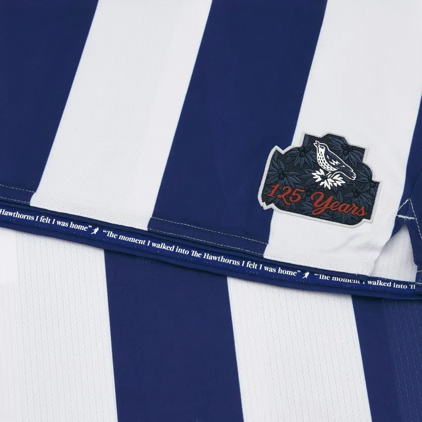 West Bromwich Albion F.C. 2025/26 Camisolas de jogo em casa para adultos West Bromwich Albion F.C. 2025/26 Camisolas de jogo em casa para adultos